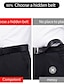 abordables Cinturones de hombre-Hombre Casual Negro Cuero Legierung