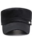 cheap Men&#039;s Hats-Men&#039;s Flat Cap Sun Hat Trucker Hat Black Navy Blue Cotton Fashion Casual Street Daily Plain Adjustable Sunscreen Breathable