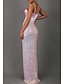 cheap Prom Dresses-Mermaid Prom Dresses Corsets Sage Dress Formal Evening Party Floor Length Sleeveless Spaghetti Strap Sequined with Ruched Sequin 2024