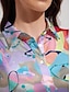 رخيصةأون مجموعة المصمم-نسائي قميص بولو زهري بدون كم حماية الشمس قمم ملابس الجولف للسيدات، ملابس ملابس