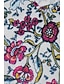 olcso Mintás ruhák-Női Ujjatlan ruha Virágos Ditsy virágos Nyomtatott V-alakú Midi ruha Csehország Boho Napi Ujjatlan Nyár Tavasz