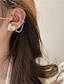 preiswerte Ohrringe-1 Paar Tropfen-Ohrringe Ohr-Stulpen For Damen Partyabend Geschenk Verabredung Aleación Schick Mode Gänseblümchen
