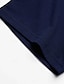 お買い得  メンズカジュアルTシャツ-男性用 ヘンリーシャツ ティートップ 平織り ヘンリー ストリート バケーション 半袖 ポケット 衣類 ファッション デザイナー ベーシック