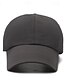 preiswerte Baseballkappe für Herren-Herren Cap Basecap Sonnenhut Kappe Schwarz Weiß Polyester Modisch Brautkleider schlicht Strasse Täglich Glatt Einstellbar Sonnenschutz Atmungsaktiv Schnelltrocknend