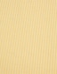 baratos Polo Clássico Masculino-Homens Camisas Polo Waffle Camisas Polo Casual Feriado Lapela gola pólo com nervuras Manga Curta Moda Básico Tecido Botões Macia Verão Primavera Normal Amarelo Claro Branco Vermelho Verde cáqui