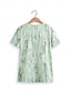 cheap Women&#039;s T-shirts-Women&#039;s Summer Tops Casual Daily Fashion Short Sleeve High Neck White Summer