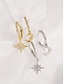 billige Tilbehør til kvinder-Dame Dråbeøreringe Store øreringe Sølv Guld Sølv Elegant Boheme
