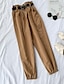 cheap Women&#039;s Pants-Women&#039;s Joggers Pants Trousers Cotton Pocket Long White Spring &amp; Summer