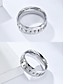 cheap Men&#039;s Jewelry-Men&#039;s Ring Ancient silver Steel Black Stainless Steel Titanium Steel Vintage Nordic