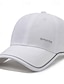 cheap Men&#039;s Hats-Men&#039;s Baseball Cap Sun Hat Trucker Hat Black White Polyester Fashion Casual Street Daily Letter Adjustable Sunscreen Breathable Quick Dry