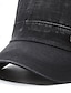 ieftine Pălării Bărbați-Bărbați Unisex Bască Flat Șapcă de baseball Cap militar Pălărie de cadet Negru Bleumarin Poliester Epocă Modă Casual Stradă Zilnic Simplu Ajustabile Respirabil