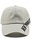 abordables Casquette de baseball pour homme-Homme Casquette de Baseball Chapeau de soleil Casquette Noir Bleu Coton Brodée Mode Décontractées Plein Air du quotidien Lettre Ajustable Ecran Solaire Respirable