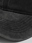 abordables Sombreros de hombre-Hombre Gorra de Béisbol Negro Amarillo Algodón Ropa de calle Elegante Casual Diario Ropa de Exterior Festivos Plano Filtro Solar