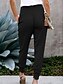 abordables Pantalon droit-Femme Pantalon Pantalon jogging Mode Cheville Plein Poches latérales Respirabilité Confortable Micro-élastique Casual Quotidien Noir Rose Claire bleu marine Vert Printemps été Standard