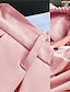 billiga Midi kjolar-Dam Kjol A-linje Gunga Midi Kjolar Ficka Solid färg Ledigt / vardag Helgen Sommar Polyester Mode Ledigt Aprikos Svart Rodnande Rosa Kaki