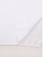 preiswerte Blusenkleider-Damen Weißes Kleid blusenkleid Minikleid Urlaub Strand Baumwolle Basic Modern Hemdkragen Taste Langarm Sommer Frühling Lockere Passform Glatt