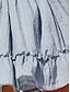 abordables robes unies-Robe dentelle Robe casual Robe d’été Femme Mini robe Dentelle Patchwork Plein Air Vacances Plage Sexy Décontractées Bretelles Fines Sans Manches Standard Noir Blanche Bleu de minuit S M L XL