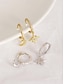 billige Tilbehør til kvinder-Dame Dråbeøreringe Store øreringe Sølv Guld Sølv Elegant Boheme
