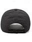 preiswerte Baseballkappe für Herren-Herren Cap Basecap Sonnenhut Kappe Schwarz Weiß Polyester Modisch Brautkleider schlicht Strasse Täglich Glatt Einstellbar Sonnenschutz Atmungsaktiv Schnelltrocknend