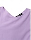 abordables concevoir des robes en coton et lin-Femmes Noir Violet Kaki Été Printemps Robe maxi Robes en coton et lin Robe Décontractée Basique Moderne Quotidien Week-end Coupe Ample Uni Col ras du cou