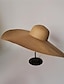 ieftine Pălării din Paie-Pentru femei Pălărie Paie Căciulă Palarie de soare Portabil Protecție Solară Respirabil Stradă Zilnic Sfârșit de săptămână Culoare pură Culoare pură