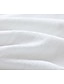 رخيصةأون فساتين تصميم من القطن والكتان-نسائي فستان أبيض فستان كتان شيرت دريس فستان قصير أزرار أساسي مناسب للبس اليومي قبعة القميص 3/4 الكم الصيف الربيع أسود أبيض سهل