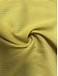 Недорогие Базовые плечевые изделия для женщин-Блуза Жен. Желтый Военно-зеленный Линии В полоску Повседневные Повседневные Рубашечный воротник Свободное облегание L