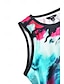 cheap Women&#039;s T-shirts-Women&#039;s Tank Top Tie Dye Vest Pink Sleeveless Crew Neck Vacation Stylish Summer