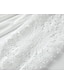 levne obyčejné šaty-Dámské Bílé šaty Dlouhé šaty Maxi šaty Tlačítko s rukávem Rande Šik ven Maxi Kulatý Dlouhý rukáv Bílá Barva