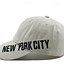 abordables Casquette de baseball pour homme-Homme Casquette de Baseball Chapeau de soleil Casquette Noir Bleu Coton Brodée Mode Décontractées Plein Air du quotidien Lettre Ajustable Ecran Solaire Respirable