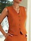 abordables Women&#039;s Sets-conjunto de vestido línea a con bolsillo ajustado en la cintura