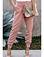 abordables Pantalon droit-Femme Pantalon Pantalon jogging Mode Cheville Plein Poches latérales Respirabilité Confortable Micro-élastique Casual Quotidien Noir Rose Claire bleu marine Vert Printemps été Standard