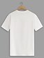 billiga Herrarnas Elite T-shirts och linnen-Herr T-shirt Henleytröja T-tröja Kortärmad Henley Sommar Slät Mode Designer Klassisk Semester Gata Utekväll Ljusblå Vit Grå Topp t-shirt för män