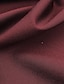 tanie Garnitury-Ciemnozielone czarne bordowe męskie garnitury ślubne 2 częściowe plus rozmiar jednokolorowe klapy szczytowe slim fit dwurzędowe z sześcioma guzikami 2024