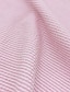 voordelige Pakken-lichtblauw roze seersucker herenkostuums lente zomer strand trouwkostuums 2-delig krijtstreeppak standaard pasvorm enkele rij knopen met twee knopen 2024