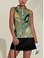 preiswerte Passender Polo-Leaf Design Golf Polo Shirt