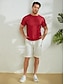ieftine tricou 3d pentru bărbați-Bărbați Tricou Grafic Scrisă mâini Stil Nautic Îmbrăcăminte Tipărire 3D În aer liber Zilnic Manșon scurt Imprimeu Epocă Modă Designer