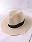 cheap Straw Hat-Women&#039;s Hat Straw Hat Sun Hat Portable Windproof Breathable Street Daily Weekend Splice Pure Color