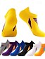 abordables chaussettes pour hommes-Homme 3 Pièces Paquets multiples Chaussettes Chaussettes de Course Chaussettes décontractées Noir Blanche Couleur Rayure Sport &amp; Loisir du quotidien Vacances Basique Moyen Printemps Automne Mode