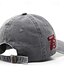 billige Herre baseballkasket-Herre Baseball kasket Solhat Trucker Hat Sort Gul Bomuld Broderi Mode Afslappet Gade Daglig Bogstaver Justérbar Solcreme Åndbart