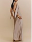 billiga Bröllopsgästklänningar-Shet Klänningar för Bröllopsgäster Elegant Klänning Formell Svart Tie Golvlängd Ärmlös Strapless Charmeuse med Remmar