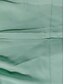 preiswerte Sets-Damen Elegant Stilvoll Hemd Baumwoll-Leinen-Sets Zweiteilige Sets Weitbeinige Hosen Langarm Hemdkragen Einfach Büro Arbeit Schwarz Weiß Blau Sommer Normale Passform
