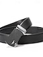 preiswerte Herren-Gürtel-Herren Gürtel Hüftgurt Silber Schwarz Aleación Langlebig Einstellbar Glatt Outdoor Täglich
