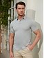 abordables Hauts-Homme T-shirt POLO Noir Blanche Vert Claire Manche Courte Top Tenue de golf Vêtements Tenues Porter des vêtements