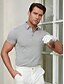 abordables Hauts-Homme T-shirt POLO Noir Blanche Vert Claire Manche Courte Top Tenue de golf Vêtements Tenues Porter des vêtements