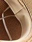 abordables Sombreros de paja-Mujer Sombrero Sombrero de copa Sombrero para el sol Portátil Protección Solar Transpirable Calle Diario Fin de semana Color puro Color puro