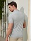 abordables Hauts-Homme T-shirt POLO Noir Blanche Vert Claire Manche Courte Top Tenue de golf Vêtements Tenues Porter des vêtements