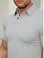 abordables Hauts-Homme T-shirt POLO Noir Blanche Vert Claire Manche Courte Top Tenue de golf Vêtements Tenues Porter des vêtements