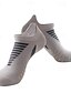 abordables chaussettes pour hommes-Homme 3 Pièces Paquets multiples Chaussettes Chaussettes de Course Chaussettes décontractées Noir Blanche Couleur Rayure Sport &amp; Loisir du quotidien Vacances Basique Moyen Printemps Automne Mode