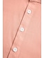 cheap Cotton Linen Shirt-Men&#039;s Shirt Linen Shirt Popover Shirt Summer Shirt Beach Wear Band Collar Shirt Black White Pink Green Short Sleeve Plain Henley Summer Casual Daily Clothing Apparel
